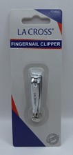 La Cross Fingernail Clippers Keychain Precision Crafted Chrome Plated NEW