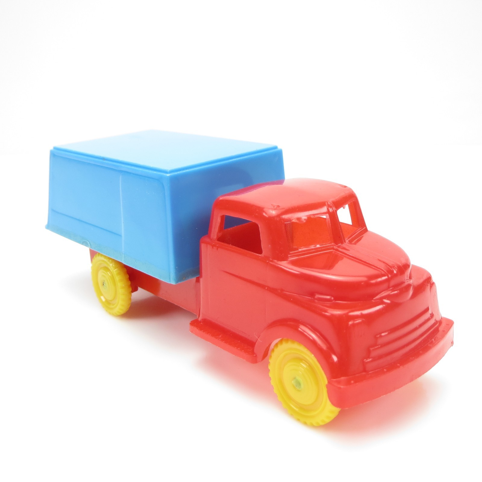 Vintage 1950's PYRO 4" Plastic Red Delivery Truck O/S Scale