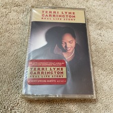 TERRI LYNE CARRINGTON - REAL LIFE STORY - VERVE 837 697 - SEALED CASSETTE TAPE