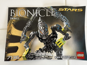LEGO BIONICLE Skrall (#7136) Includes Manual Does NOT Include Golden Armor