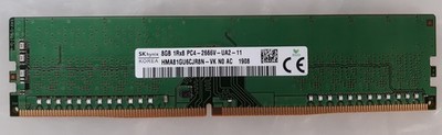 SK Hynix 8GB 1Rx8 PC4-2666V-UA2-11 HMA81GU6CJR8N-VK Memory RAM w/ HP 933276-001