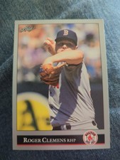 1992 Leaf Series 1 Roger Clemens #19 Boston Red Sox MLB Card 