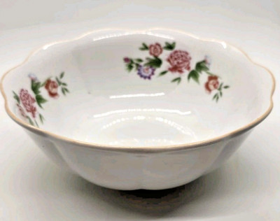 Floral Bowl Mulberry Home Collection Pink Floral Bowl Vintage Salad Bowl Flowers