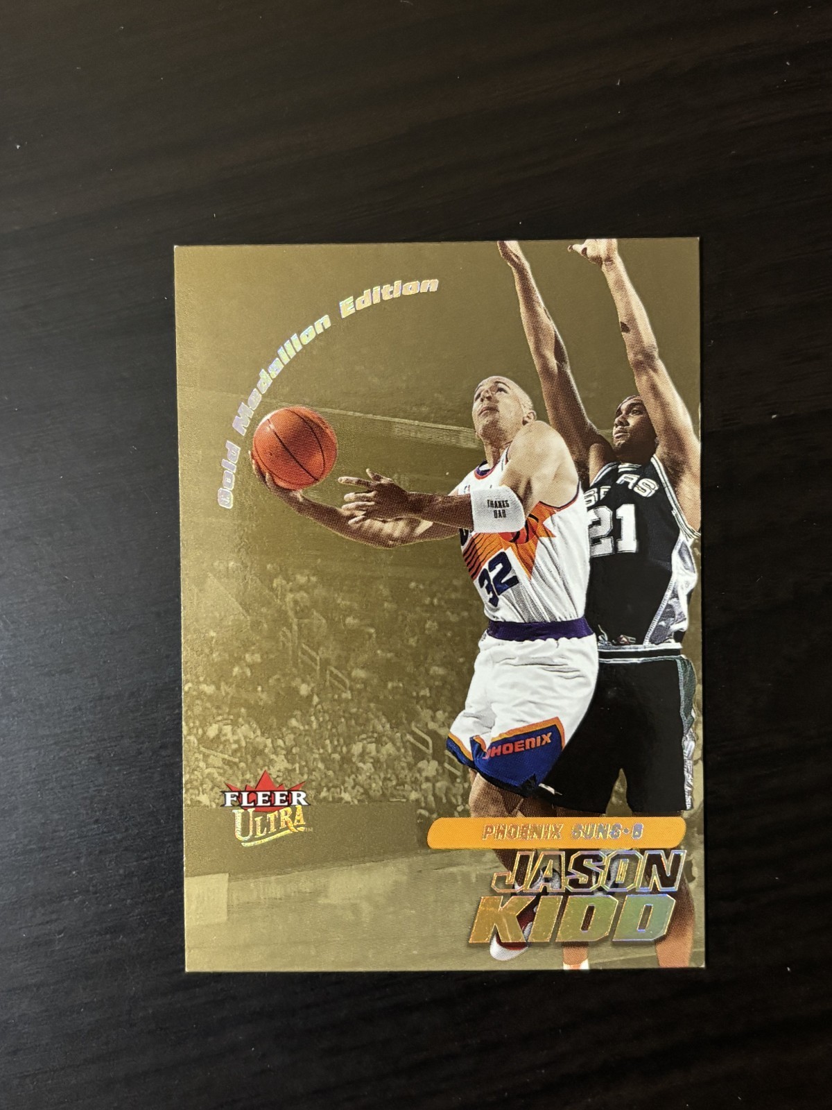 Jason Kidd 2000-01 Fleer Ultra Gold Medallion Edition SP #42G Phoenix Suns HOF