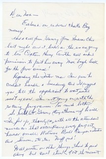 JAMES CAGNEY HANDWRITTEN TYPED LETTERS SIGNED '66/'71 AUTOGRAPHED ENVELOPES