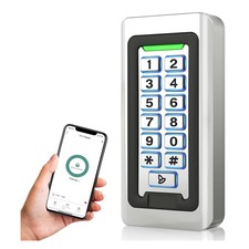 Wireless WiFi Access Control Keypad with Metal Design - Easy Setup Security