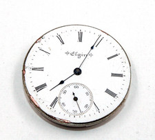 Elgin National Watch Co. Antique Movement 9964179 roman numerals pocket watch