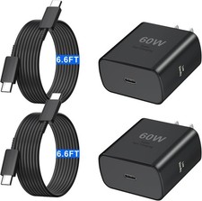 60W USB C Charger Super Fast Charging 3.0 for Samsung Galaxy S26 Ultra, Type ...