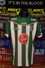 5/5 Warrington Wolves adults XXL 2021 away MINT rugby league shirt jersey trikot