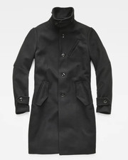 G-star Empral Wool Trench New Premium Nuwi Wool Black L
