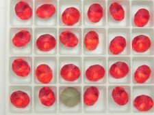 Light Siam Matte F 8mm - 39ss Swarovski 1088 XIRIUS Chaton Rhinestones