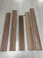 Walnut Timber Boards PAR (offcuts) 5 length 48x10x400mm minimum.