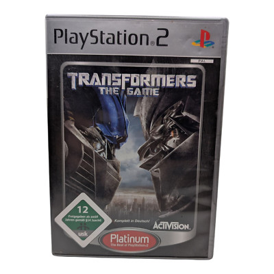 PS2 / Sony Playstation 2 - Transformers: The Game [Platinum] DE komplett OVP
