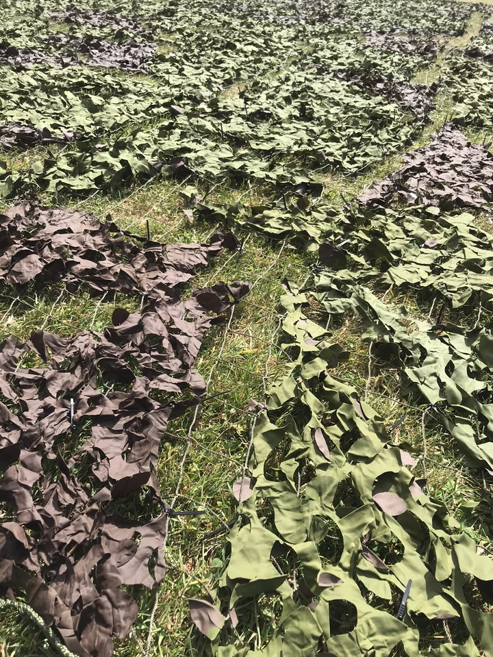 Genuine British Army Camouflage Camo Net Netting Hunting Military Den MK7 - Image 2 of 4