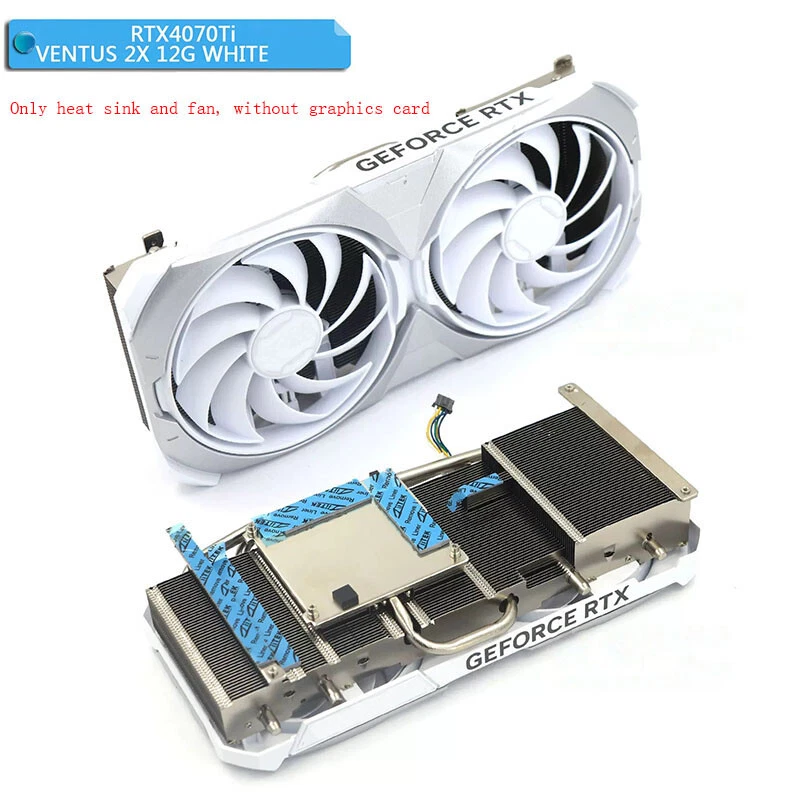 For MSI RTX4060 4060Ti 4070S 4070Ti VENTUS 2X Graphics Card Cooler w/ Fan New - Image 4 of 4