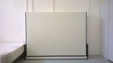 Horizontal Panel wall bed (panelled wallbed, Murphy bed),small double, Clearance