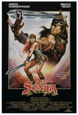 Red Sonja - Movie Poster - Arnold Schwarzenegger - US Version