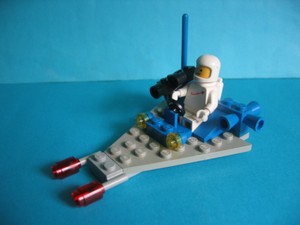 Details Zu Lego Classic Space Raumschiff 6803 Space Patrol Mit Figur Von 1983