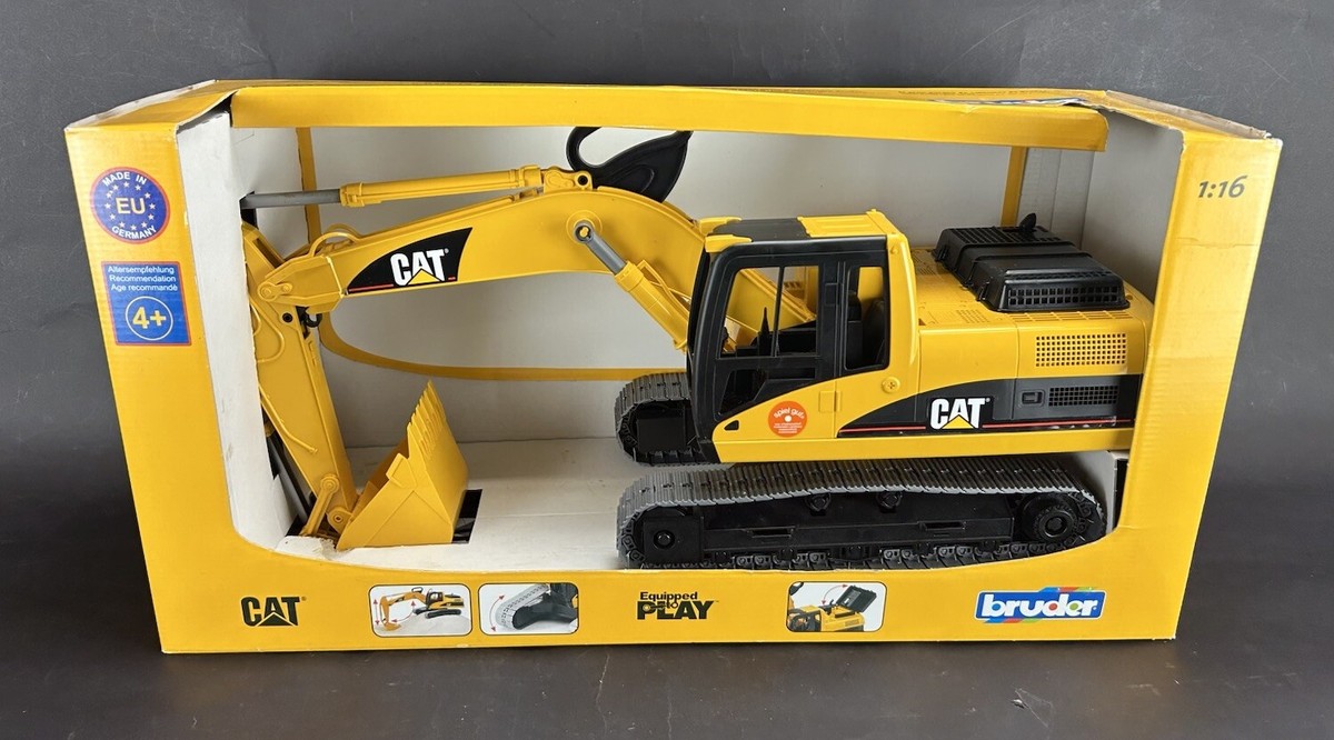 Ubuy Bruder Cat Excavator Toy Bruder Cat Excavator 1:16 Model 02439