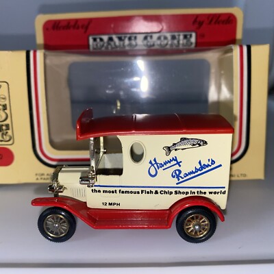 1983 Lledo Models of Days Gone Harry Ramsden Fish & Chip Shop
