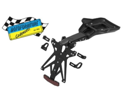 Kennzeichenhalter verstellbar + Licht LIGHTECH KTARDU118 Ducati Multistrada V4/V4 S 2021-24
