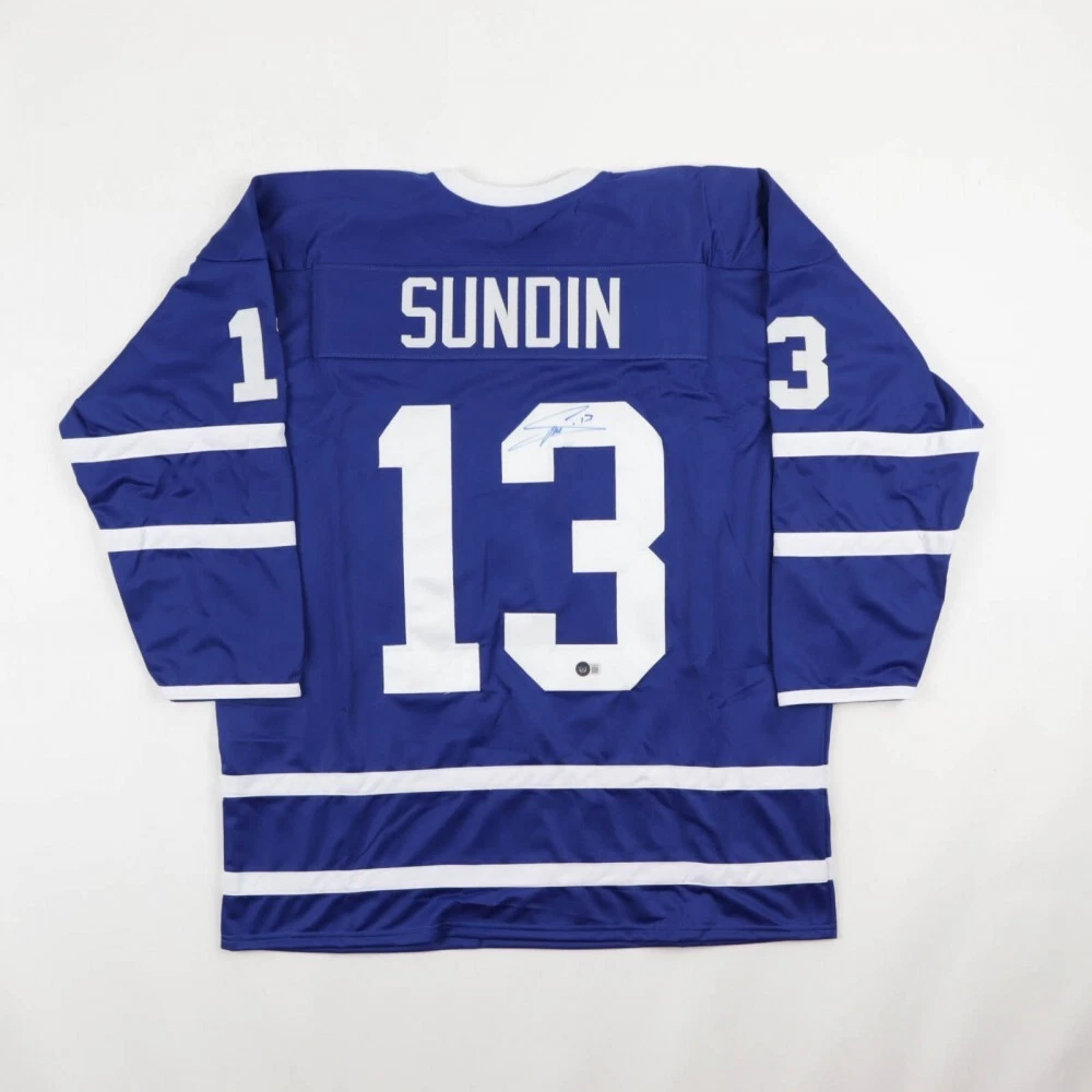 Mats Sundin Toronto Maple Leafs Autographed Authentic Jersey