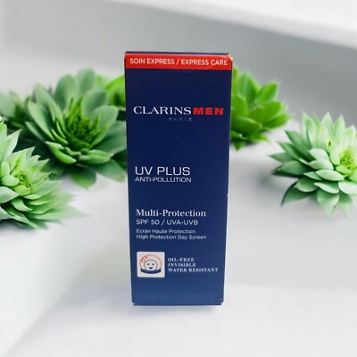 CLARINS UV-PLUS ANTI-POLLUTION Multi-Protection SPF50/UVA-UVB 50ml- NEU
