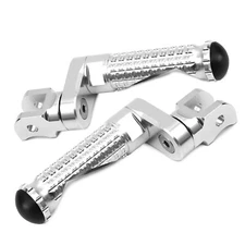 M-PRO Silver 25mm Riser Front Foot Pegs For Streetfighter 1098 S 08-12 13 14