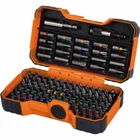 Bahco 100 Piece Pozi,Phillips,Hex,Tx,Screwdriver Bit & Magnetic Holder,59/S100BC