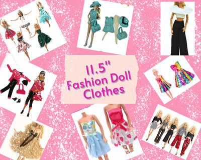 11.5''  Fashion Doll Clothes