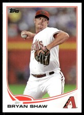 Bryan Shaw 2013 Topps #101 Arizona Diamondbacks