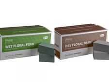 FOAM BRICKS FOR FRESH OR DRIED FLOWERS BOX OF 20 OASIS TYPE BRICKS TOP QUALITY