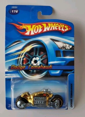 2005 DODGE TOMAHAWK 080 MATTEL GOLD MOTORCYCLE