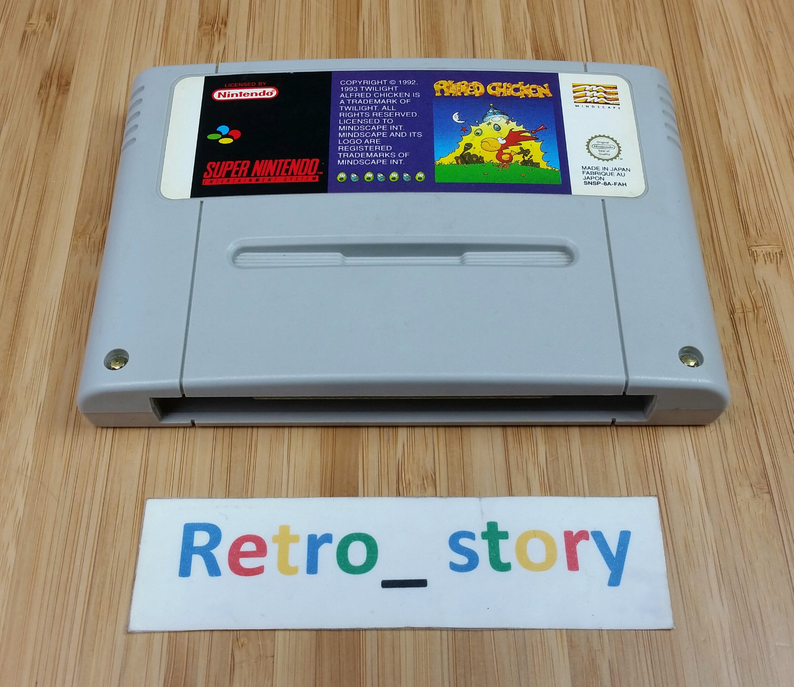 Super Nintendo SNES - Alfred Chicken - PAL - FAH
