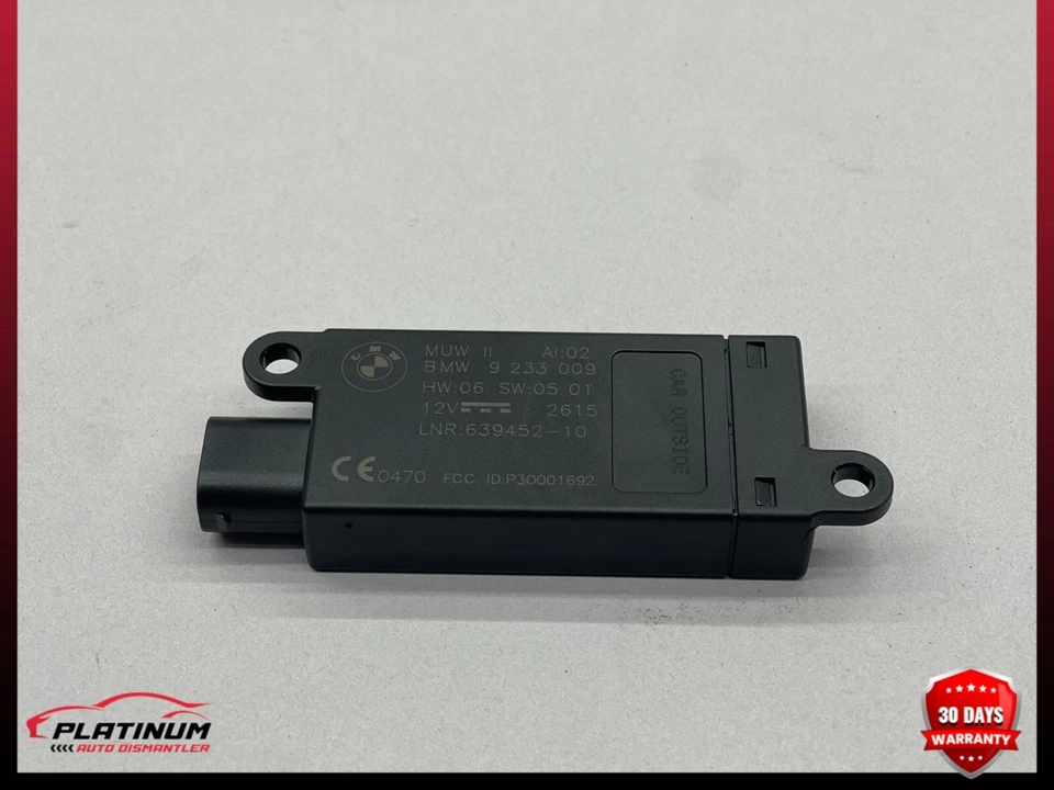 BMW M235i 2015-2016 convertible sistema de alarma antirrobo módulo unidad de control OEM Foto 4 de 4
