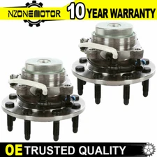 Front (2) Wheel Bearing & Hub Assy for 03-17 Chevy GMC Express 2500 Savana 2500