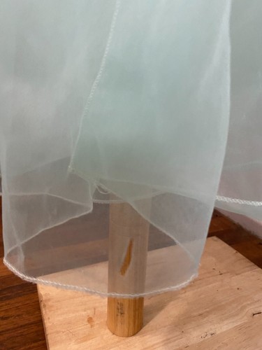 Vintage 70s Negligee - Osti Bri Sheer Long Night Dress & Diamond Cut Robe (12) - Picture 14 of 16