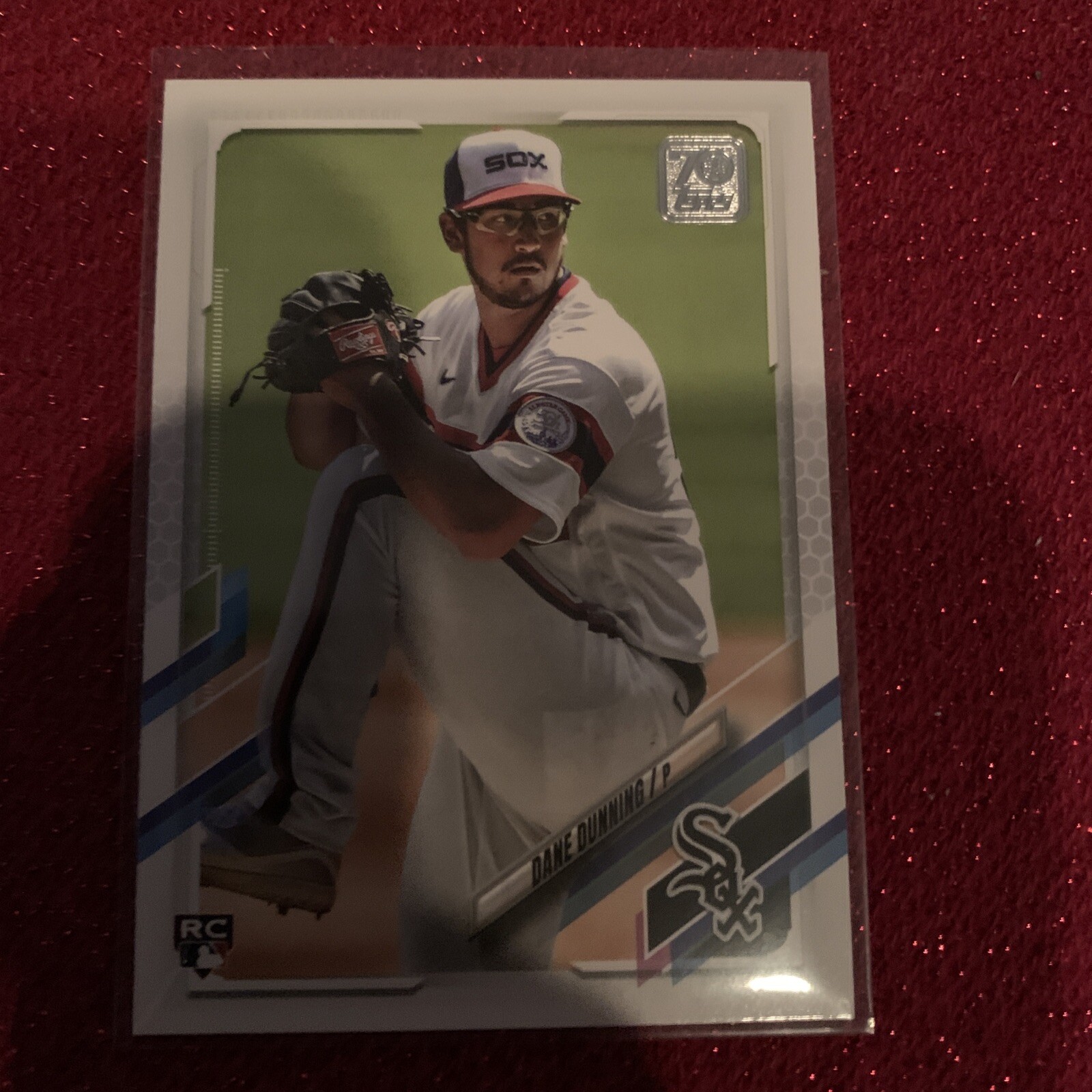 DANE DUNNING RC SP Photo Variation - 2021 Topps Series 1  - Card #231 WHITE SOX