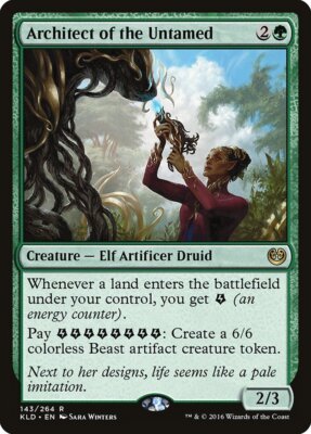 Architect of the Untamed [Kaladesh] Magic MTG