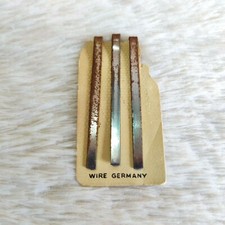 1930s Vintage Ancien Cheveux Pinces Set 3 Vanity de Collection Fil Allemagne V53