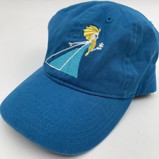 Disney Frozen II Kids Hat Elsa Let It Go Blue Strap Back Adjustable