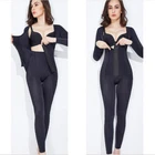 Long Sleeve Pants 1 Piece Full Body Shaper Firm Control Bodysuit Women