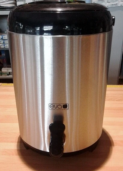 THERMOS TERMOS EVA 061070 9,5 LT INOX CONTENITORE ISOLANTE TERMICO RUBINETTO - Immagine 4 di 4