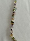Glass Beaded Necklace Lot & 1 Pair Of Earrings & 1 Bracelet — photo 9