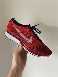 flyknit racer university red