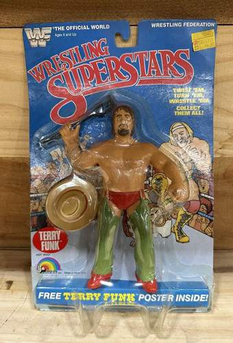 1985 WWF LJN TERRY FUNK ACTION FIGURE...