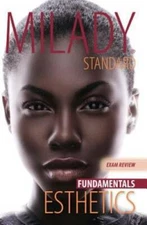 Exam Review for Milady Standard Esthetics: Fundamentals - Paperback - GOOD