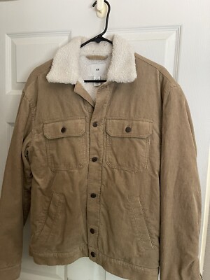 h&m jean jacket men small