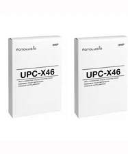 2 x DNP Fotolusio UPC-X46 Color Print Pack, DNP UPCX46