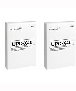 2 x DNP Fotolusio UPC-X46 Color Print Pack, DNP UPCX46 - Click1Get2 Promotions